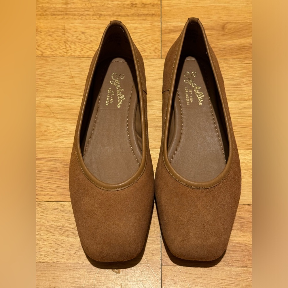 SEYCHELLES Millie Suede Ballet Flat Size 6